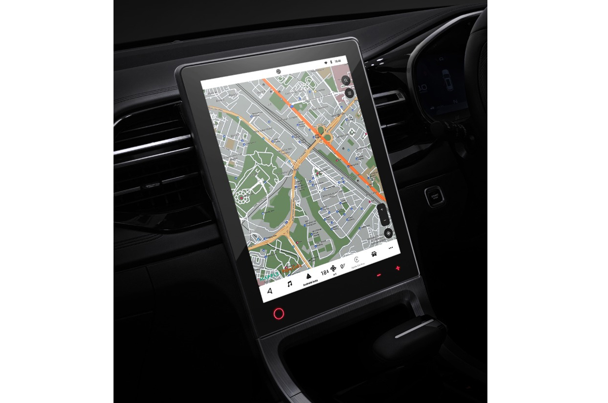 MG Hector facelift 14-inch touchscreen